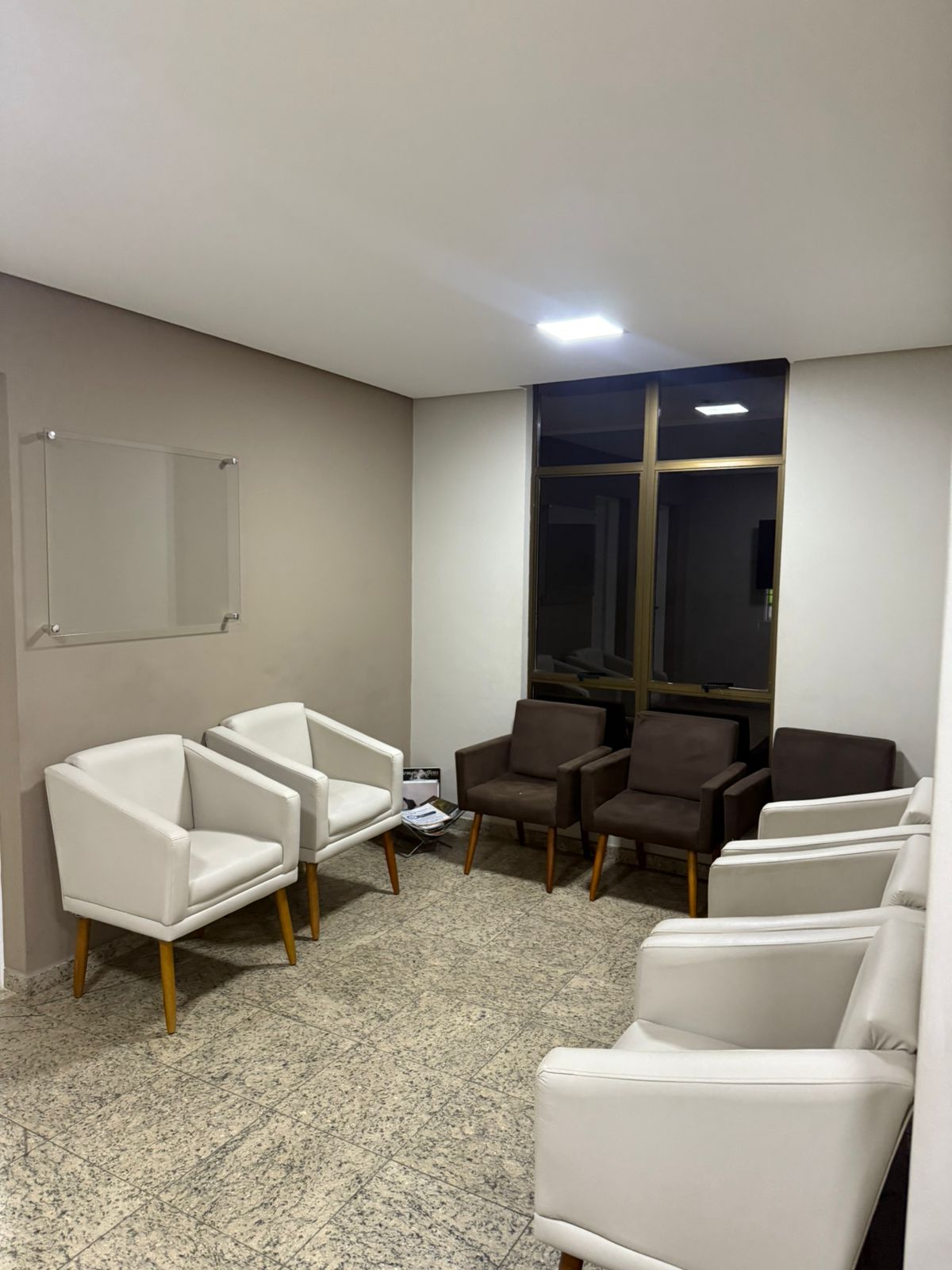 Recepção da clínica